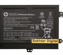 باتری اورجینال لپ تاپ اچ پی Battery HP PX03XL