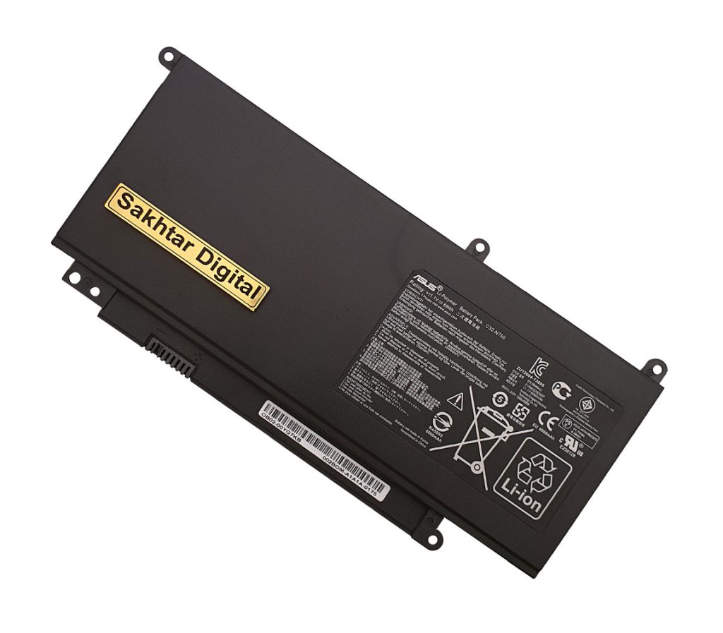 باتری اورجینال لپ تاپ ایسوز Battery Asus N750