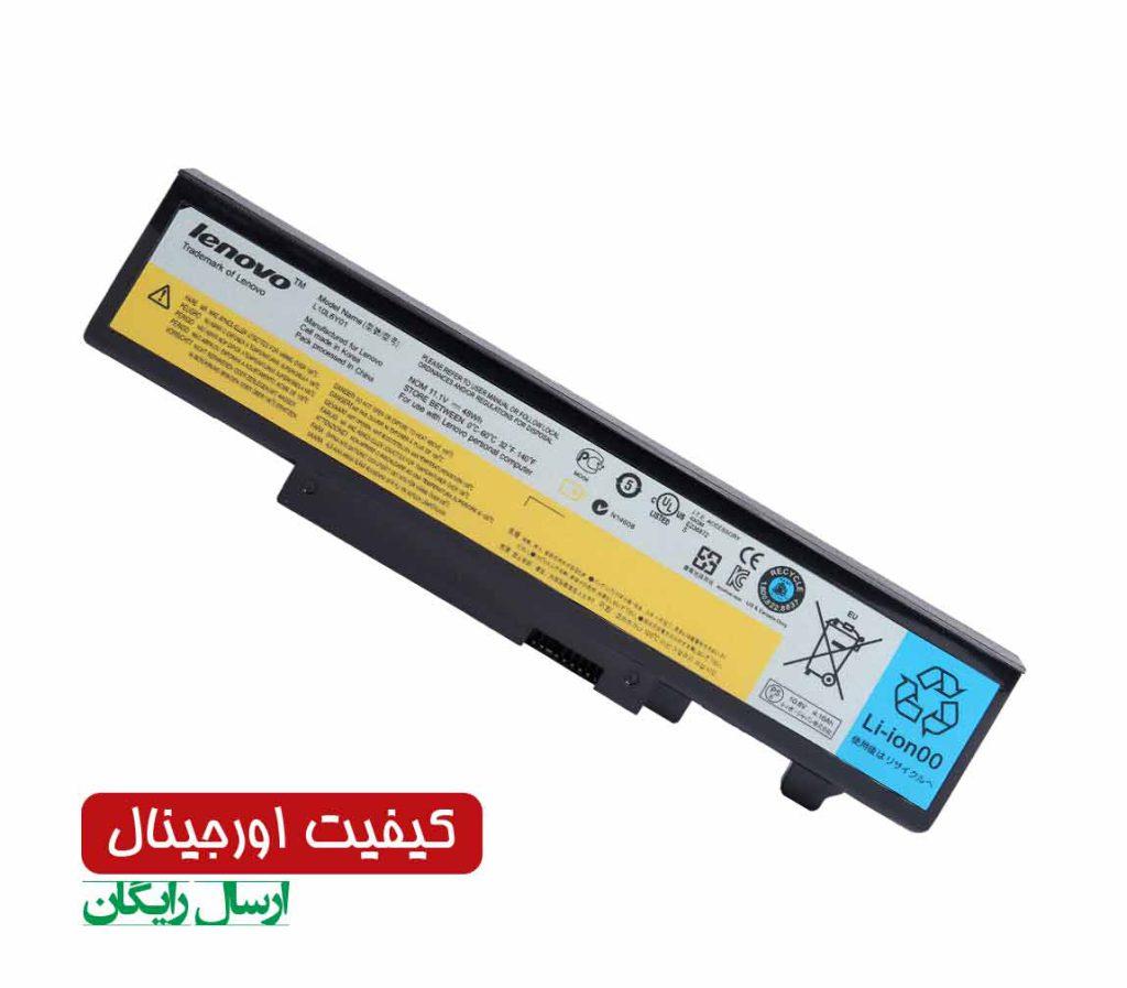 باتری اورجینال لپ تاپ لنوو Pn: L10L6Y01) Lenovo Y560)