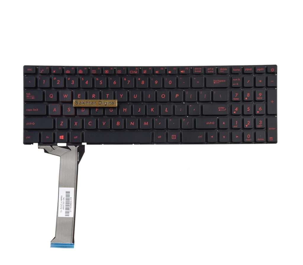 کیبورد لپ تاپ ایسوز Keyboard Asus ROG GL552