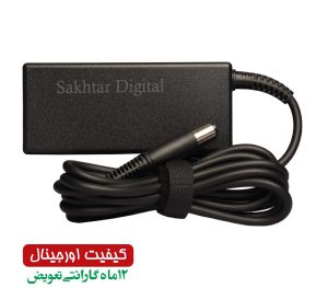 شارژر اورجینال لپ تاپ اچ پی Hp 19.5V 3.33A Pin 7.4*5.0 mm