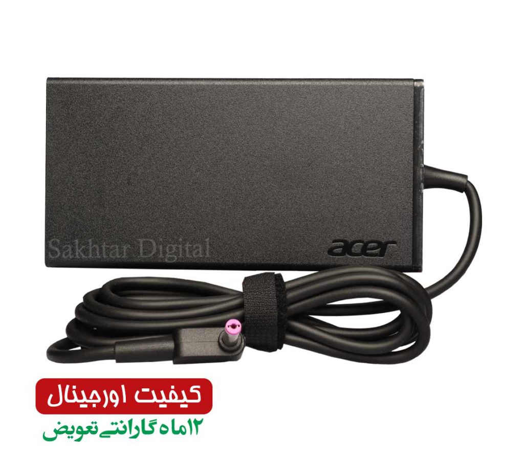 شارژر اورجینال لپ تاپ ایسر Acer 19V 7.1A Pin 5.5*1.7mm