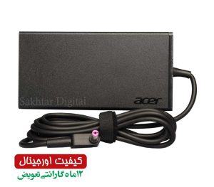 شارژر اورجینال لپ تاپ ایسر Acer 19V 7.1A Pin 5.5*1.7mm