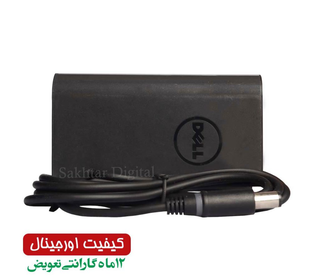شارژر اورجینال لپ تاپ دل Dell 19.5V 3.34A Pin 7.4*5.0