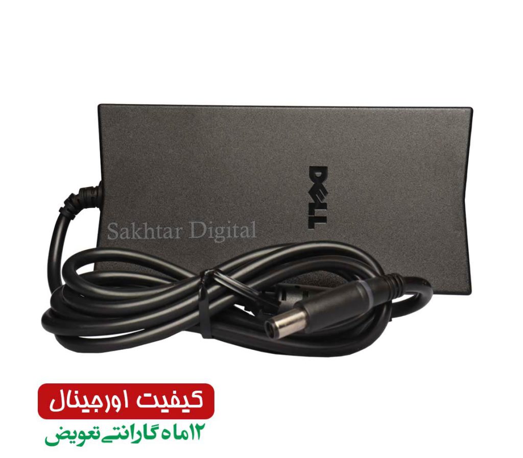شارژر اورجینال لپ تاپ دل DELL 19.5V 6.7A Pin 7.4*5.0