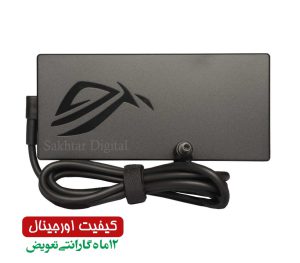 شارژر اورجینال لپ تاپ ایسوس ASUS 20V 10A Pin 6.0*3.7