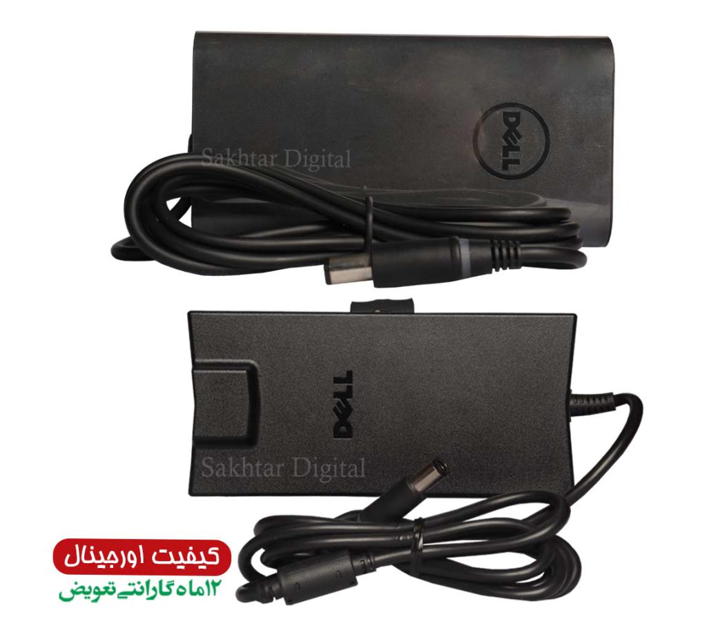 شارژر اورجینال لپ تاپ دل Dell 19.5V 4.62A Pin 7.4*5.0