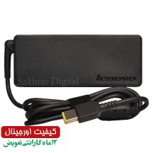 شارژر اورجینال لپ تاپ لنوو Lenovo 20V 4.5A Square USB