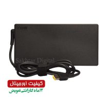 شارژر اورجینال لپ تاپ لنوو Lenovo 20V 11.5A Square USB