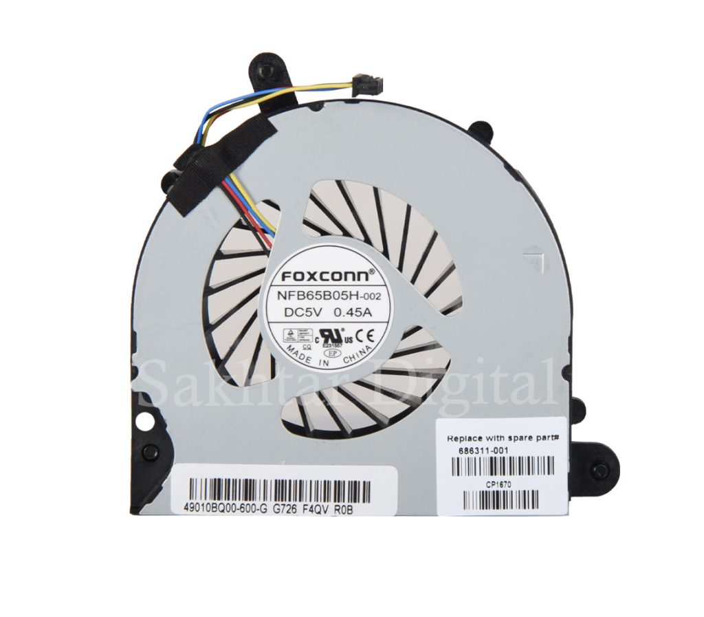 فن سی پی یو لپ تاپ اچ پی Hp Porobook 6565