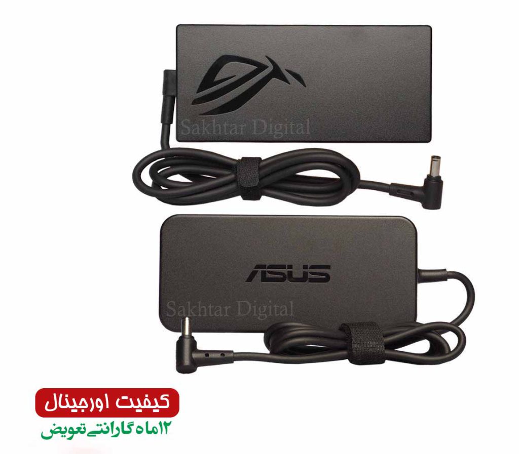 شارژر اورجینال لپ تاپ ایسوس Asus 19.5V 9.23A Pin 6.0*3.7