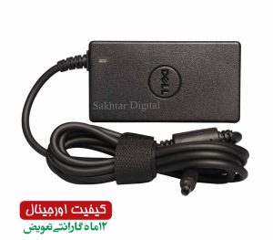 شارژر اورجینال لپ تاپ دل DELL 19.5V 2.31A Pin 4.5*3.0