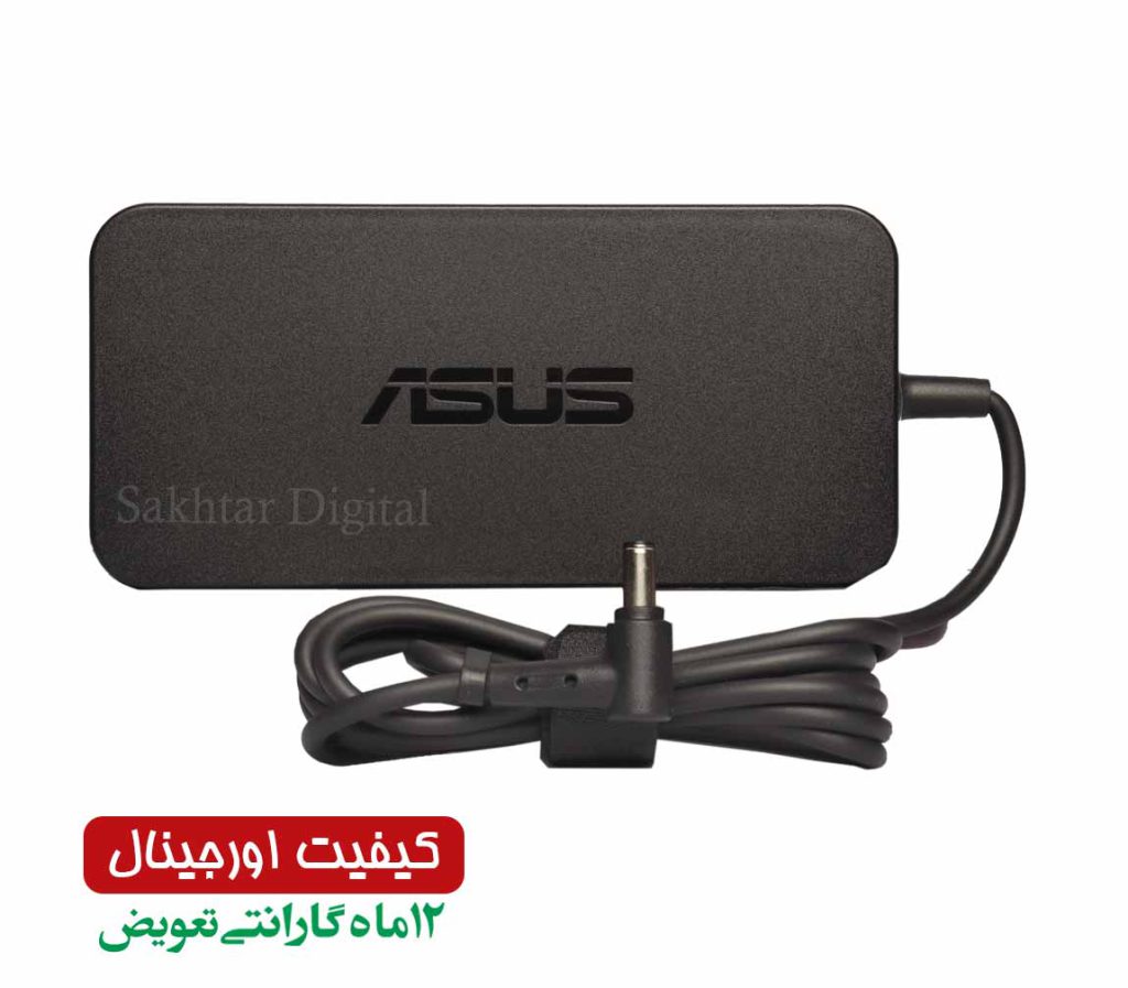 شارژر اورجینال لپ تاپ ایسوس Asus 19V 6.32A Pin 6.0*3.7