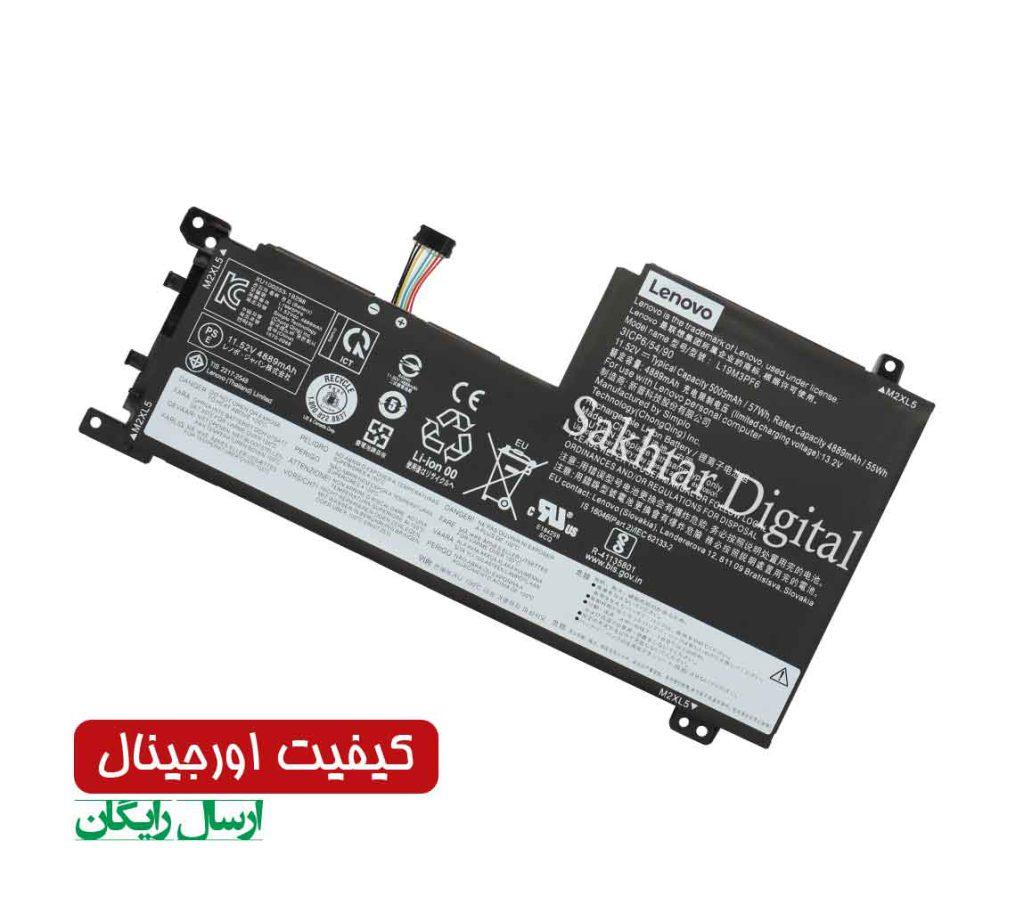 باتری اورجینال لپ تاپ لنوو Pn: L19M3PF6) Ideapad 5-15IIL05)